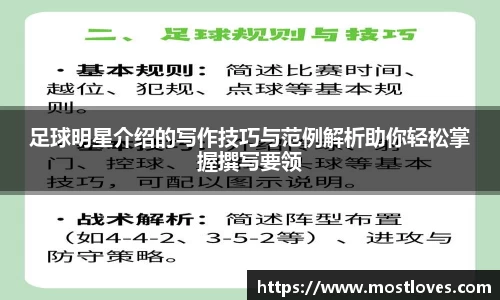 足球明星介绍的写作技巧与范例解析助你轻松掌握撰写要领